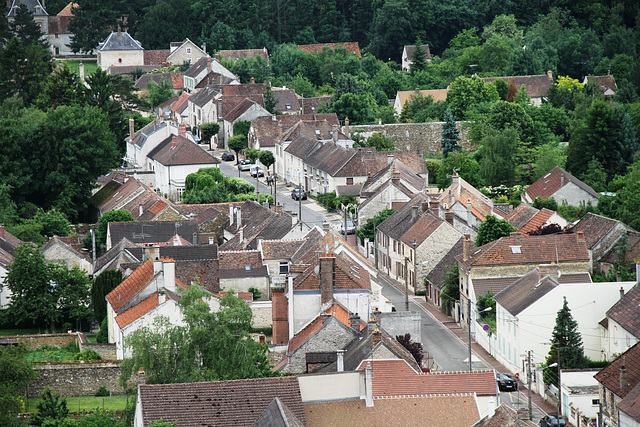 Panoramique de Bombon