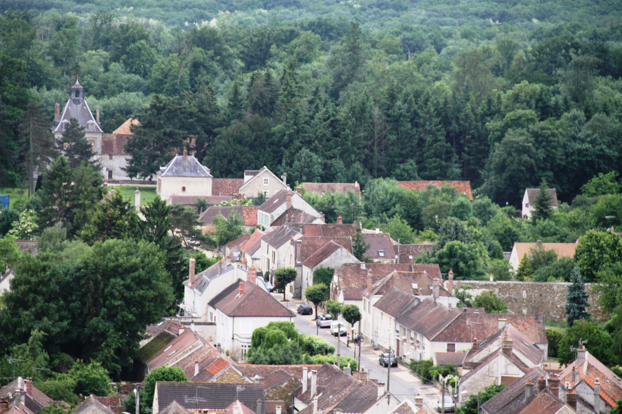 Panoramique de Bombon