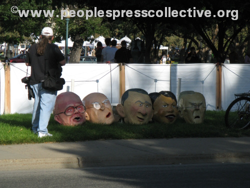 DNC Sunday - War Protest