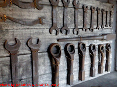 Wrenches on S.S. Great Britain, Bristol, England (UK), 2012