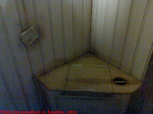 Toilet on S.S. Great Britain, Bristol, England (UK), 2012