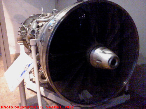 Rolls Royce/SNECMA Olympus 593 Jet Engine from the Concorde, Bristol, England (UK), 2012