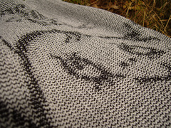 Reverse side Jack's blanket