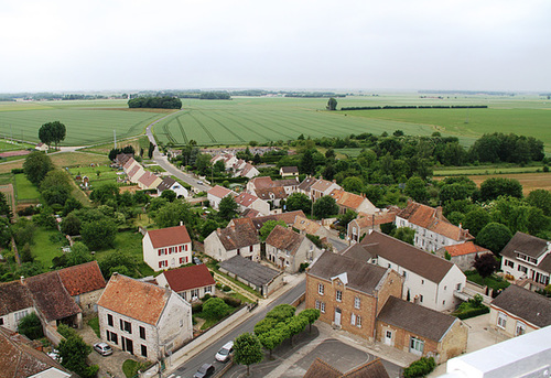 Panoramique de Bombon