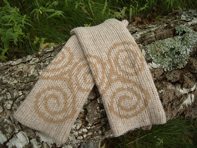 Wrist warmers for Inger F