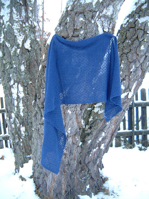 Angelic scarf, blue