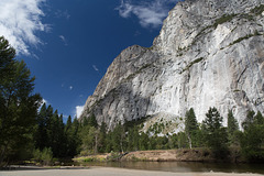 Beach and cliff