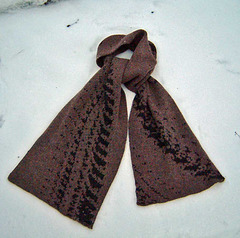 Skid mark scarf