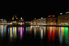 La Rade depuis le Pont des Bergues, Genève