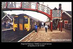 Regional Railways 156462 Appleby 26.10.1991