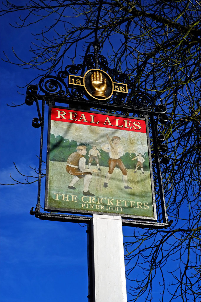 Pirbright Autumn 2013 Fuji X-E1  Pub Sign