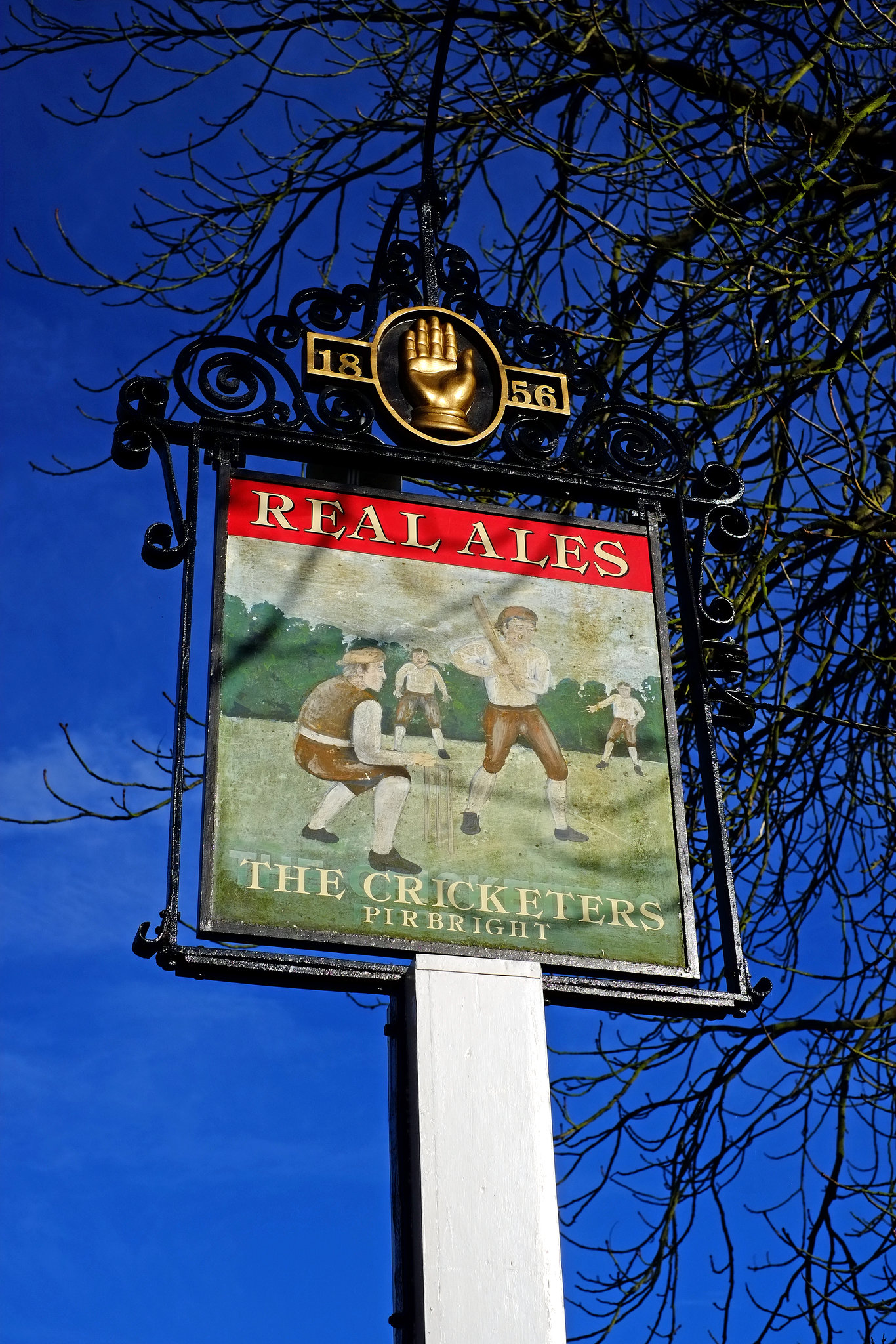 Pirbright Autumn 2013 Fuji X-E1  Pub Sign