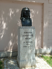 Weimar 2013 – Buste of Johann Sebastian Bach