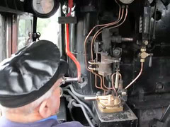 73129 footplate ride 15th September 2013