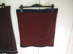 Reversible Red/Blue skirt Reversible Red/Blue skirt