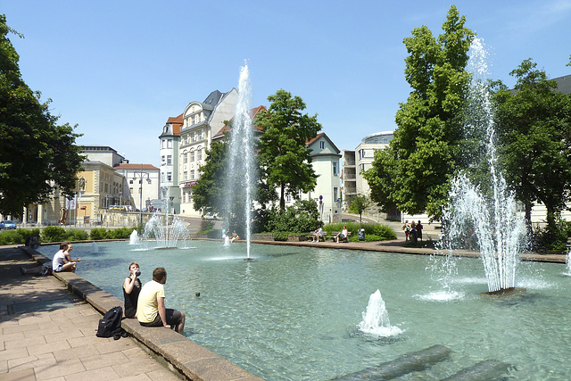 Halle (Saale) 2013 – Fountain
