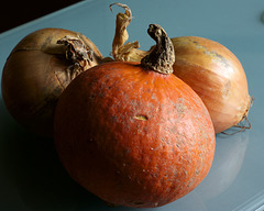 Winter Squash with Onions