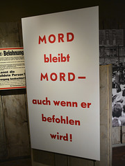 Leipzig 2013 – Haus der Geschichte – MORD bleibt MORD — auch wenn er befohlen wird!