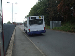 DSCF5970 Meridian Bus V899 DNB in Wellingborough - 18 Sep 2014