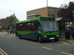 DSCF5977 Centrebus 222 (KX06 KPZ) in Wellingborough - 18 Sep 2014