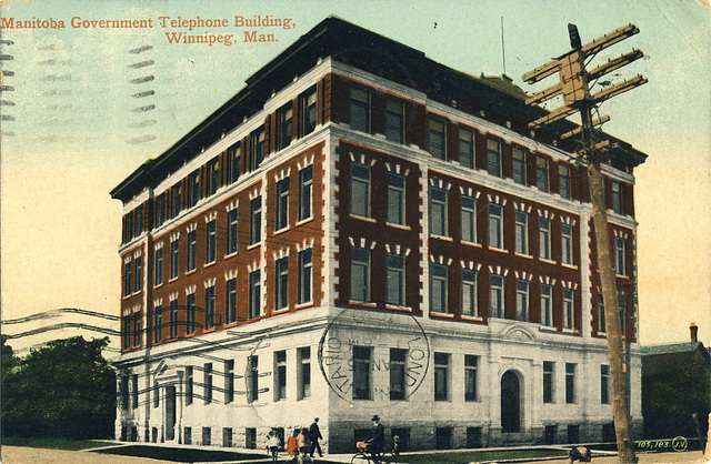 Manitoba Government Telephone Building, Winnipeg, Man.