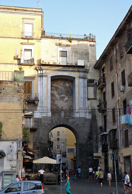 Porta San Gennaro in Naples, July 2012