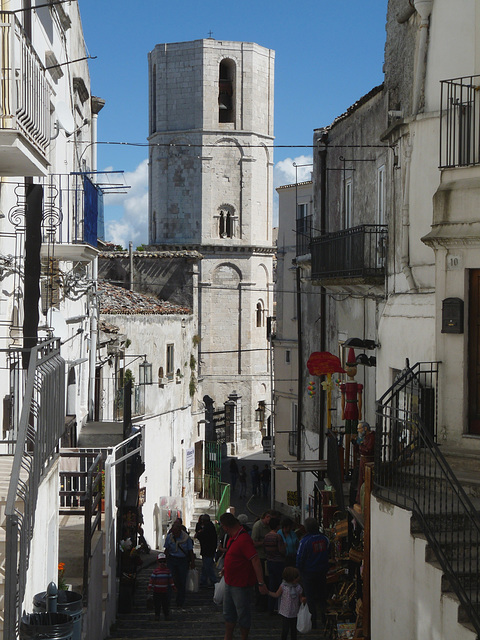 Monte Sant'Angelo- Campanile of the Sanctuary of Saint Michael the Archangel