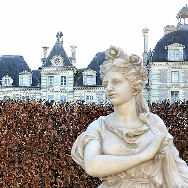 Dans le parc du Château de Cheverny