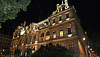 Chambre du commerce la nuit.