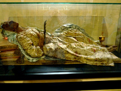 Bari- Mummified Body of Saint Columba in the San Sabino Cathedral Crypt
