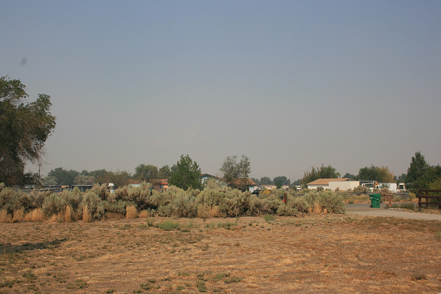 Smoke in Washoe Valley