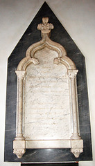 Memorial, Saint Mary Magdalene's Church Clitheroe, Lancashire