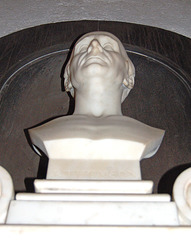 Memorial to James Thomson FRS, Saint Mary Magdalene's Church Clitheroe, Lancashire