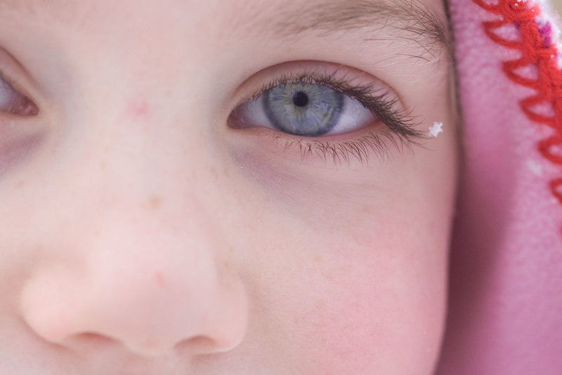 Girl with the snowflake