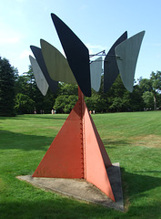 Sculpture by Alexander Calder in the Nassau County Museum of Art, September 2009