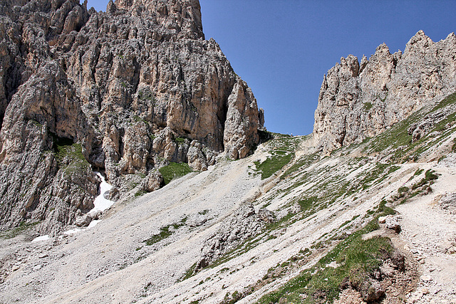 Blick zurück zum Zigoladepass