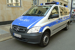 Leipzig 2013 – Mercedes-Benz Police van