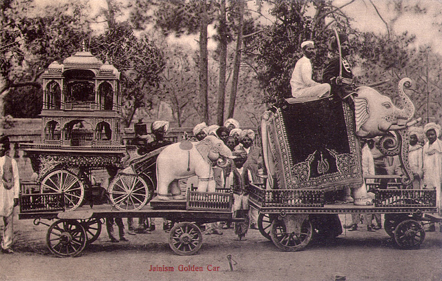 Jainism Golden Car