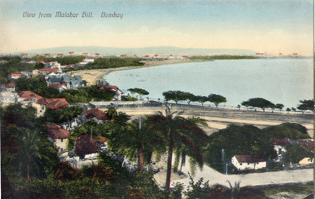 View from Malabar Hill Bombay