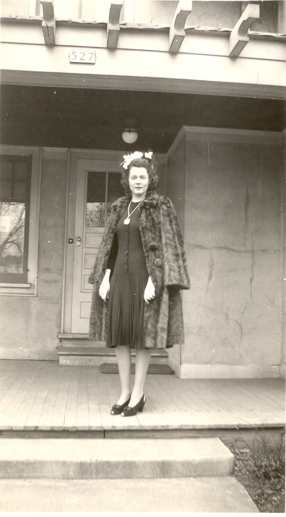 Aunt Doris, Milwaukee, about 1946