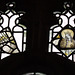 Detail of window in south aisle, Saint Mary Magdalene's Church Clitheroe, Lancashire