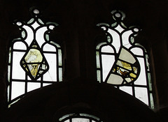 Detail of window in south aisle, Saint Mary Magdalene's Church Clitheroe, Lancashire