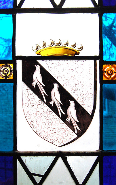 Detail of East Window, Saint Mary Magdalene's Church Clitheroe, Lancashire