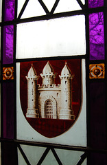 Detail of East Window, Saint Mary Magdalene's Church Clitheroe, Lancashire