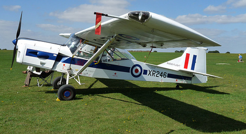 Auster AOP.9 XR246/ G-AZBU