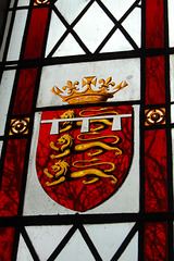 Detail of East Window, Saint Mary Magdalene's Church Clitheroe, Lancashire