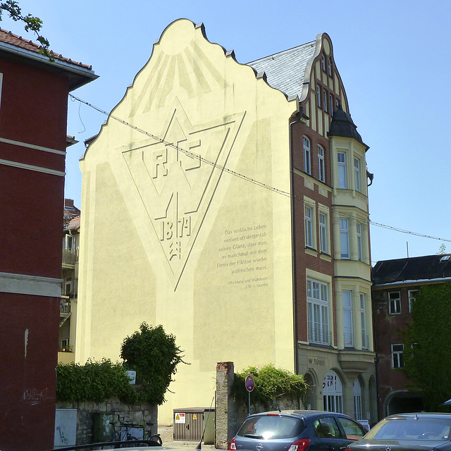 Weimar 2013 – Wall advertisement