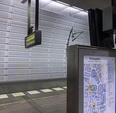 Displays in the underground