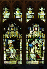Stained Glass in North Aisle, Saint Mary Magdalene's Church Clitheroe, Lancashire
