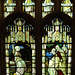 Stained Glass in North Aisle, Saint Mary Magdalene's Church Clitheroe, Lancashire